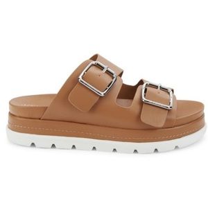 J slides. Great condition! Brown sandals.